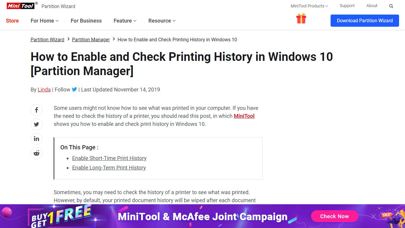 How to Enable and Check Printing History in Windows 10 - MiniTool